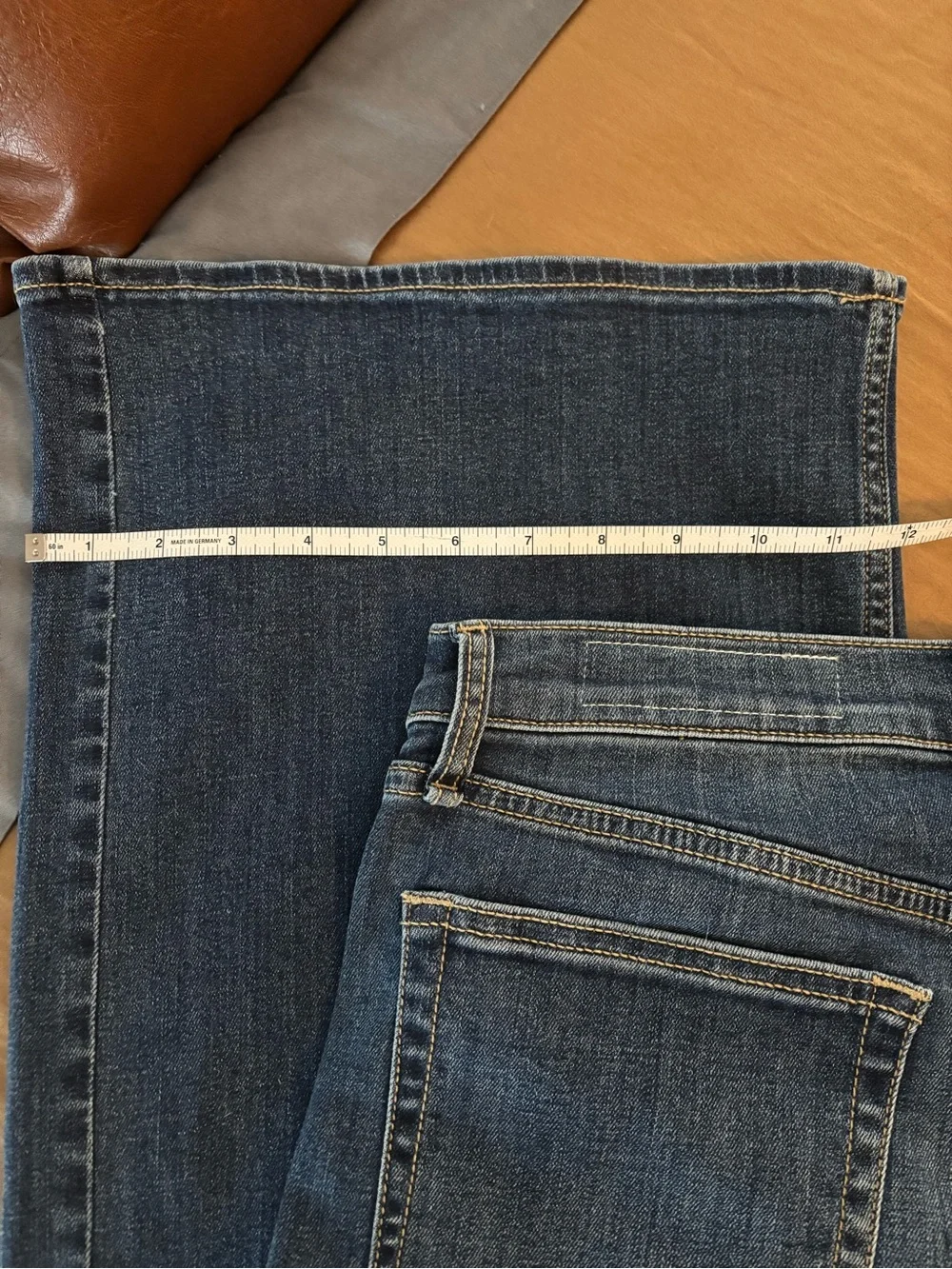 rag & bone Dark Blue Flare Jeans - Picture 4 of 6
